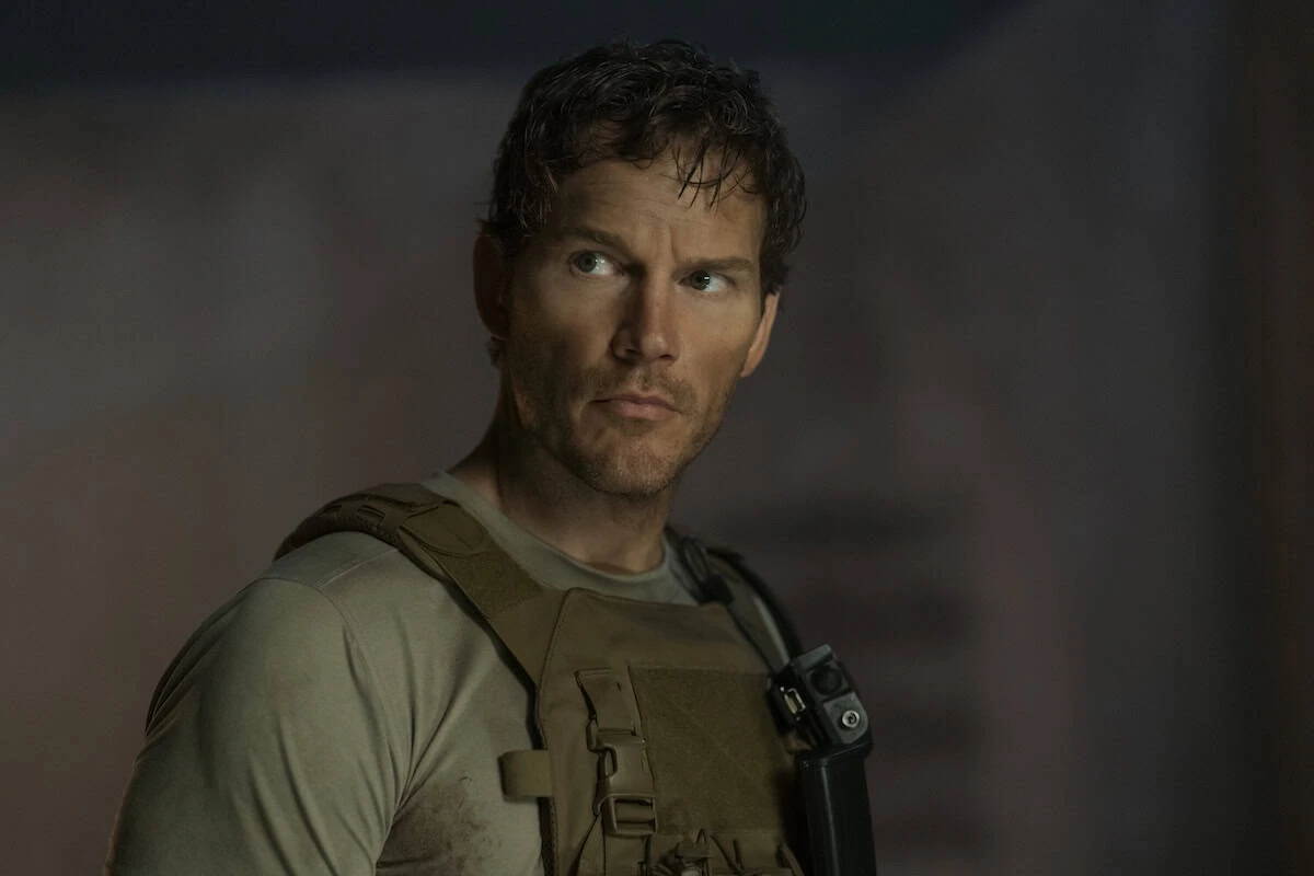 James Reece wears a tactical vest in The Terminal List Season 2.